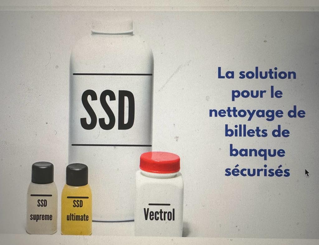 Alger Hydra Autre Autre Solution de nettoyage des billets de banque