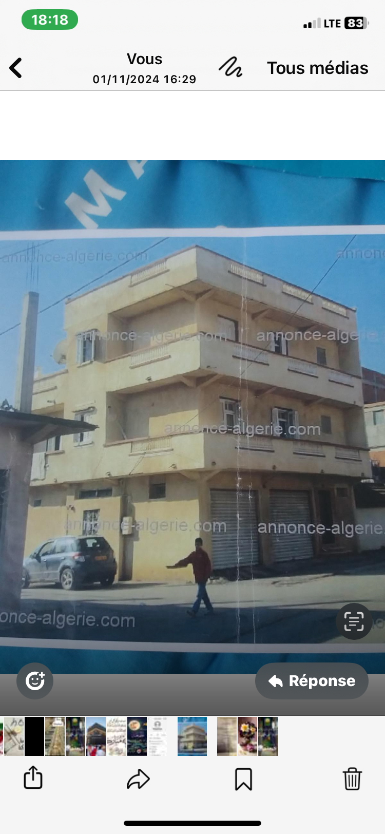 Alger Ain Taya Vente Maisons Maison  diar elgharb